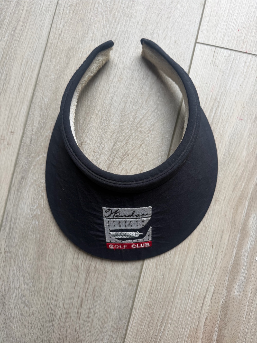 Vintage Windsor Golf Club Visor